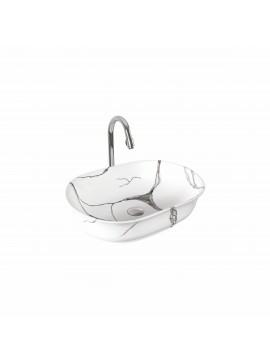 Mag-69 umivaonik 555x390x145 mm calacatta white