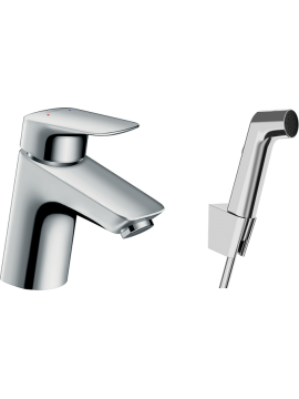 HG Logis baterija za lavabo sa bide funkcijom 71290000