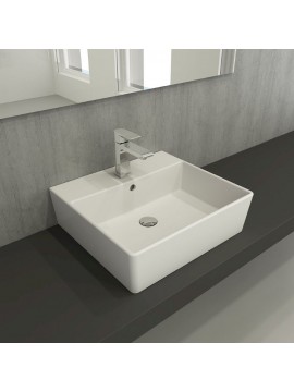 MILANO LAVABO 50CM-PARLAK BEYAZ 1216-001-0126