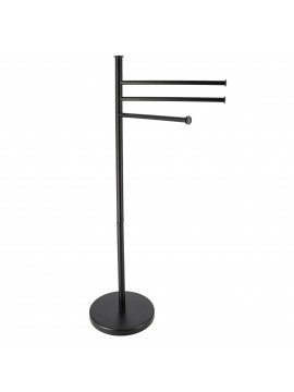 96125108 TENDANCE SAMOSTOJECI DRZAC PESKIRA SA 3 PRECKE METAL CRNA