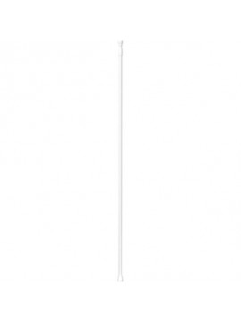 2104100 TENDANCE DRZAC ZAVESE ZA KADU 135-250CM ALUMINIJUM BELA