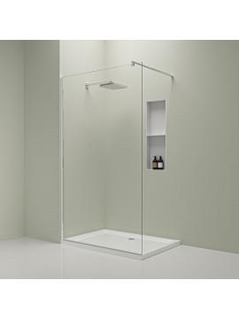 Semper paravan Walk In 90x200/8mm Silver KBSW90