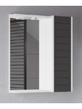 Kontesa MOSTAR 70 MDF gornji deo - Belo/Sivo mat 84108