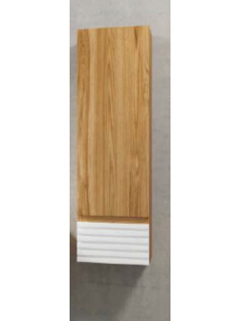 Vertikala TAYLAN konzolna MDF - polica - Ud/Belo 84124